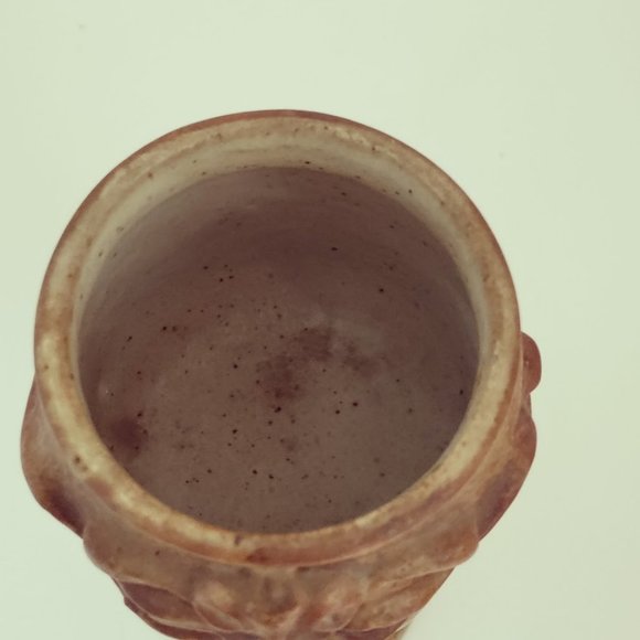 Antique Flat Earth PAK '81 Ceramic Vase - Picture 4 of 7